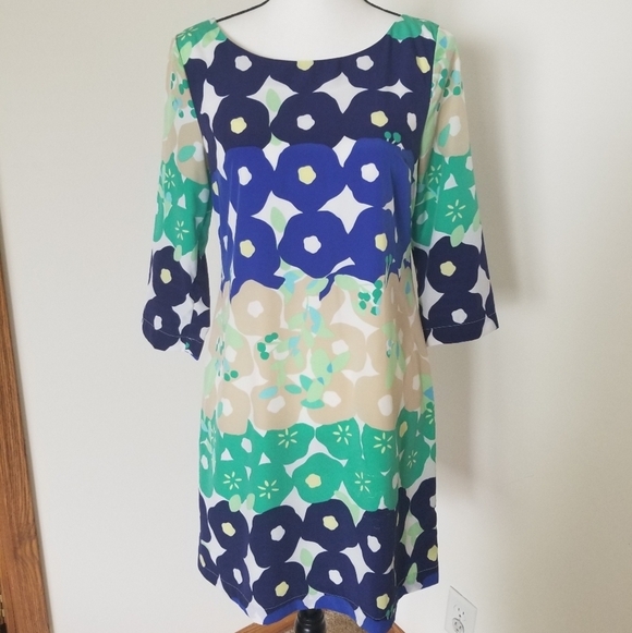 🍂 Old Navy Retro Style Floral Dress - Picture 2 of 5